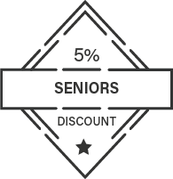 5% Seniors Discount